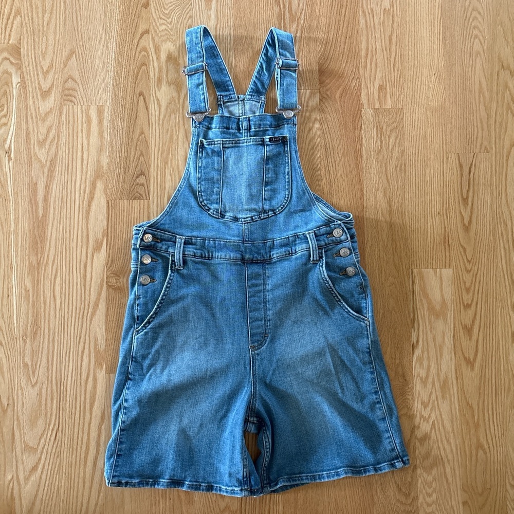 Lee Vintage Blue Denim Overall Romper